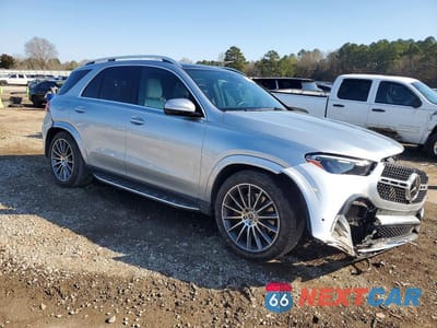 Czwarte zdjęcie samochodu z boku: 2024 MERCEDES-BENZ GLE 450 4MATIC VIN:4JGFB5KB2RB135476 - miniatura