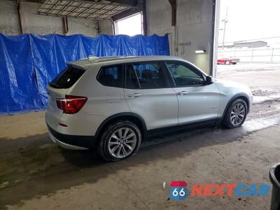 Trzecie zdjęcie samochodu z tyłu: 2014 BMW X3 XDRIVE28I VIN:5UXWX9C50E0D25306 - miniatura