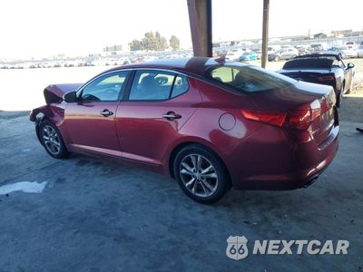 Drugie zdjęcie samochodu z przodu: 2013 KIA OPTIMA LX VIN:5XXGM4A72DG205765 - miniatura