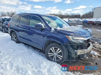 Czwarte zdjęcie samochodu z boku: 2017 HONDA PILOT EXL VIN:5FNYF6H57HB100517 - miniatura