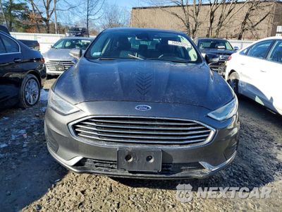 Piąte zdjęcie samochodu w środku: 2019 FORD FUSION SEL VIN:3FA6P0CD2KR253740 - miniatura