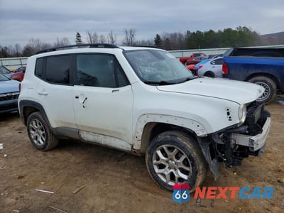 Czwarte zdjęcie samochodu z boku: 2017 JEEP RENEGADE LATITUDE VIN:ZACCJBBB0HPE79210 - miniatura