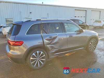 Trzecie zdjęcie samochodu z tyłu: 2023 MERCEDES-BENZ GLB 250 4MATIC VIN:W1N4M4HBXPW279377 - miniatura