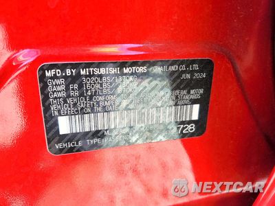 Zdjęcie 13 z 13 samochodu: 2024 MITSUBISHI MIRAGE ES VIN:ML32AUHJ0RH018199 - miniatura