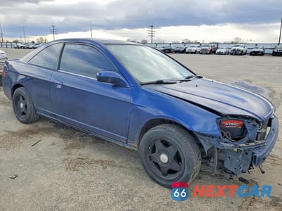 Czwarte zdjęcie samochodu z boku: 2002 HONDA CIVIC EX VIN:1HGEM21912L024992 - miniatura