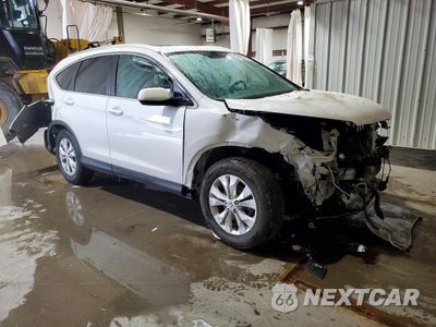 Czwarte zdjęcie samochodu z boku: 2014 HONDA CR-V EXL VIN:5J6RM4H75EL091805 - miniatura