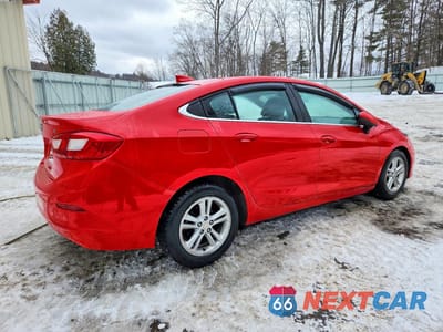 Trzecie zdjęcie samochodu z tyłu: 2016 CHEVROLET CRUZE LT VIN:1G1BE5SM9G7268644 - miniatura