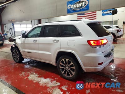 Drugie zdjęcie samochodu z przodu: 2018 JEEP GRAND CHEROKEE OVERLAND VIN:1C4RJFCT7JC173916 - miniatura