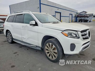 Czwarte zdjęcie samochodu z boku: 2017 MERCEDES-BENZ GLS 450 4MATIC VIN:4JGDF6EE4HA942951 - miniatura