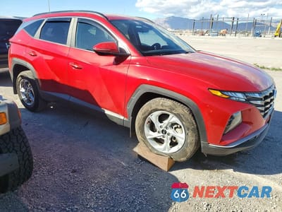 Czwarte zdjęcie samochodu z boku: 2022 HYUNDAI TUCSON SEL VIN:5NMJB3AEXNH107977 - miniatura