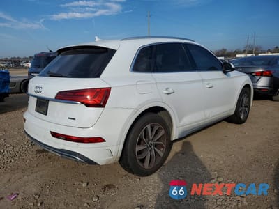 Trzecie zdjęcie samochodu z tyłu: 2021 AUDI Q5 PREMIUM PLUS VIN:WA1BAAFY3M2068581 - miniatura