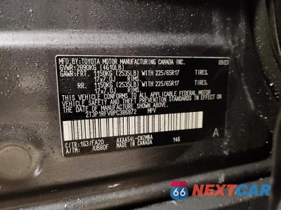 Zdjęcie 13 z 13 samochodu: 2023 TOYOTA RAV4 XLE VIN:2T3P1RFV8PC386872 - miniatura