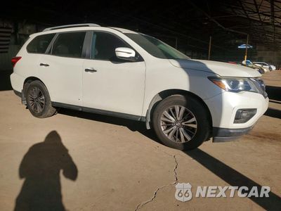 Czwarte zdjęcie samochodu z boku: 2017 NISSAN PATHFINDER SV VIN:5N1DR2MN6HC631205 - miniatura