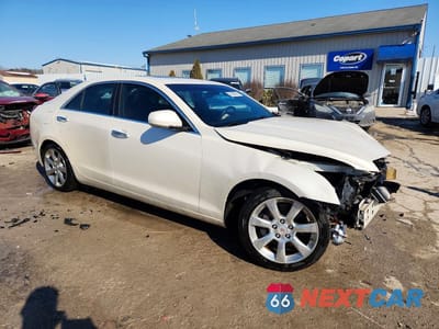Czwarte zdjęcie samochodu z boku: 2014 CADILLAC ATS LUXURY VIN:1G6AB5RA1E0182907 - miniatura