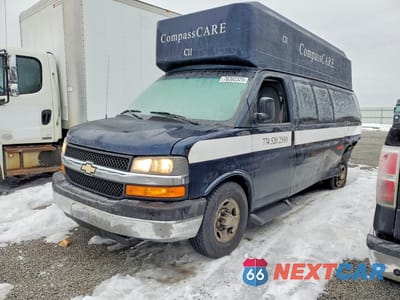 2013 CHEVROLET EXPRESS G3500 LT 1GBZG1FA8D1186612 - główne zdjęcie licytacji z USA - miniatura