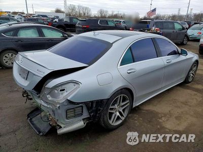 Trzecie zdjęcie samochodu z tyłu: 2015 MERCEDES-BENZ S 550 4MATIC VIN:WDDUG8FB2FA105118 - miniatura
