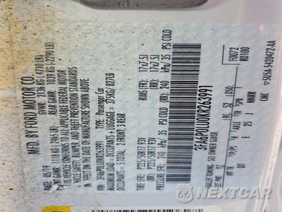 Zdjęcie 12 z 12 samochodu: 2019 FORD FUSION SE VIN:3FA6P0LU0KR263991 - miniatura