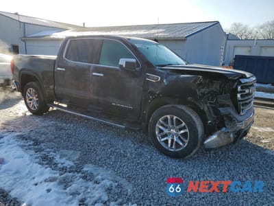 Czwarte zdjęcie samochodu z boku: 2022 GMC SIERRA LIMITED K1500 SLT VIN:3GTU9DED8NG195715 - miniatura