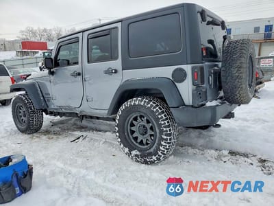 Drugie zdjęcie samochodu z przodu: 2017 JEEP WRANGLER UNLIMITED SPORT VIN:1C4BJWDG8HL581631 - miniatura