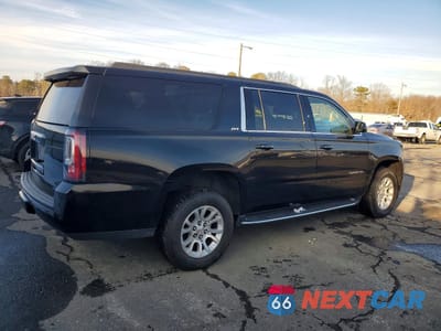 Trzecie zdjęcie samochodu z tyłu: 2019 GMC YUKON XL K1500 SLT VIN:1GKS2GKC4KR163837 - miniatura