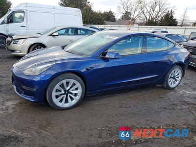 2022 TESLA MODEL 3 5YJ3E1EB2NF254414 - główne zdjęcie licytacji z USA - miniatura
