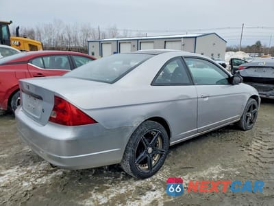 Trzecie zdjęcie samochodu z tyłu: 2003 HONDA CIVIC LX VIN:1HGEM22553L066336 - miniatura