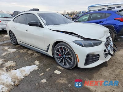 Czwarte zdjęcie samochodu z boku: 2025 BMW I4 XDRIVE 40 VIN:WBY43HD03SFU18665 - miniatura