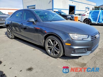 Czwarte zdjęcie samochodu z boku: 2019 AUDI A4 PREMIUM VIN:WAUGMAF40KN018388 - miniatura