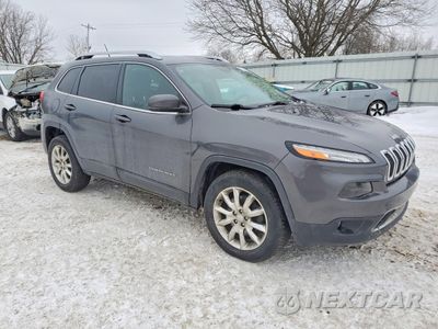 Czwarte zdjęcie samochodu z boku: 2015 JEEP CHEROKEE LIMITED VIN:1C4PJMDS5FW609573 - miniatura
