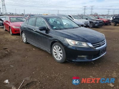 Czwarte zdjęcie samochodu z boku: 2014 HONDA ACCORD VIN:1HGCR2F86EA117189 - miniatura