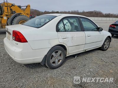 Trzecie zdjęcie samochodu z tyłu: 2003 HONDA CIVIC LX VIN:2HGES16593H592296 - miniatura