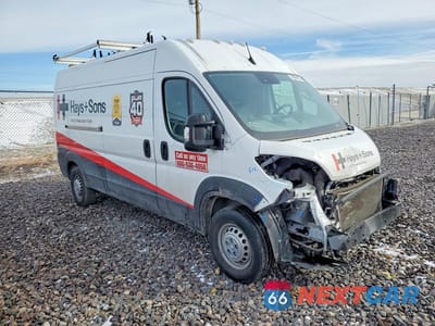 Czwarte zdjęcie samochodu z boku: 2024 RAM PROMASTER 2500 UTILITY / SERVICE VAN VIN:3C6LRVDGXRE108984 - miniatura