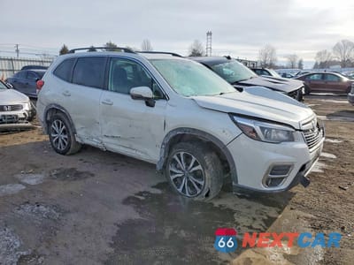 Czwarte zdjęcie samochodu z boku: 2020 SUBARU FORESTER LIMITED VIN:JF2SKASC1LH410605 - miniatura