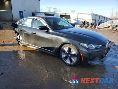 Czwarte zdjęcie samochodu z boku: 2025 BMW I4 XDRIVE 40 VIN:WBY43HD02SFU27177 - miniatura