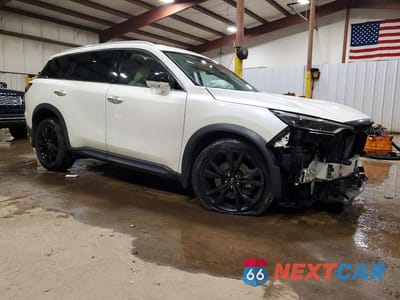 Czwarte zdjęcie samochodu z boku: 2022 INFINITI QX60 LUXE VIN:5N1DL1FS6NC330556 - miniatura