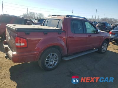 Trzecie zdjęcie samochodu z tyłu: 2007 FORD EXPLORER SPORT TRAC LIMITED VIN:1FMEU53837UB24030 - miniatura