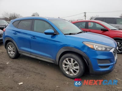 Czwarte zdjęcie samochodu z boku: 2019 HYUNDAI TUCSON SE VIN:KM8J3CA44KU958211 - miniatura