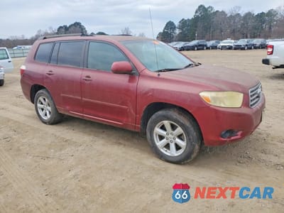 Czwarte zdjęcie samochodu z boku: 2008 TOYOTA HIGHLANDER BASE VIN:JTEDS41A382060778 - miniatura
