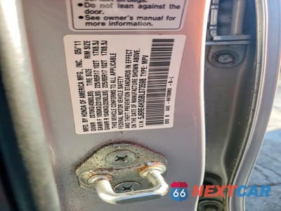 Zdjęcie 12 z 12 samochodu: 2011 HONDA CR-V LX VIN:5J6RE4H35BL073598 - miniatura