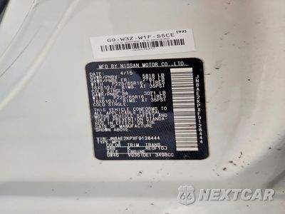 Zdjęcie 13 z 13 samochodu: 2015 NISSAN QUEST 3.5 S VIN:JN8AE2KPXF9128444 - miniatura