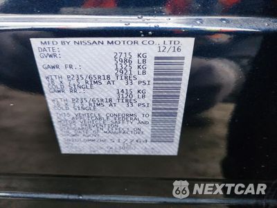 Zdjęcie 13 z 13 samochodu: 2017 INFINITI QX60 VIN:5N1DL0MM2HC517764 - miniatura