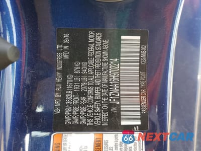 Zdjęcie 12 z 12 samochodu: 2017 TOYOTA 86 BASE VIN:JF1ZNAA16H9702214 - miniatura