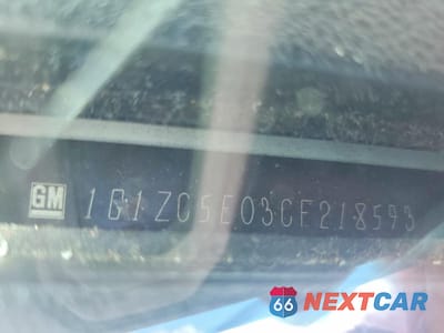 Zdjęcie 12 z 13 samochodu: 2012 CHEVROLET MALIBU 1LT VIN:1G1ZC5E03CF218593 - miniatura