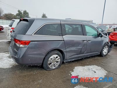 Trzecie zdjęcie samochodu z tyłu: 2014 HONDA ODYSSEY EX VIN:5FNRL5H45EB077586 - miniatura