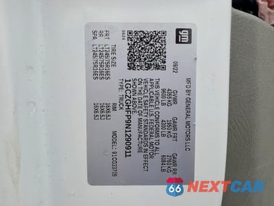 Zdjęcie 13 z 13 samochodu: 2022 CHEVROLET EXPRESS G3500 UTILITY / SERVICE VAN VIN:1GCZGHFP9N1290911 - miniatura