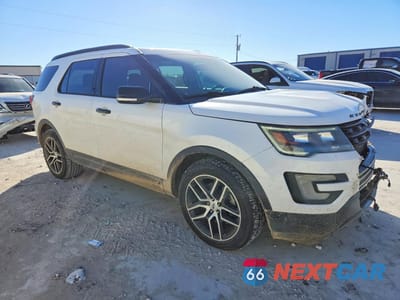 Czwarte zdjęcie samochodu z boku: 2017 FORD EXPLORER SPORT VIN:1FM5K8GT7HGA98943 - miniatura
