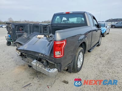 Trzecie zdjęcie samochodu z tyłu: 2015 FORD F150 SUPER CAB VIN:1FTEX1CP8FFC45537 - miniatura