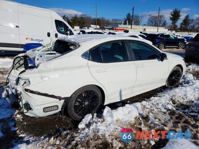 Trzecie zdjęcie samochodu z tyłu: 2025 TOYOTA CAMRY XSE VIN:4T1DAACK2SU013051 - miniatura