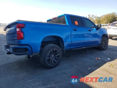 Trzecie zdjęcie samochodu z tyłu: 2023 CHEVROLET SILVERADO C1500 CUSTOM VIN:3GCPABEK1PG170908 - miniatura