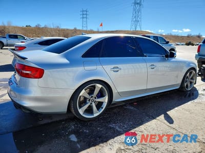 Trzecie zdjęcie samochodu z tyłu: 2013 AUDI S4 PREMIUM PLUS VIN:WAUBGAFL1DA077906 - miniatura